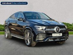 Black Used 2022 Mercedes GLE400 AMG Line Premium Plus Coupe | £50,399 (Fair price)