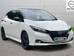 White Used 2022 Nissan Leaf N-Connecta Hatchback | £10,810 (Fair price)