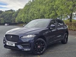 Blue Used 2018 Jaguar F-Pace R-Sport SUV | £13,990 (Fair price)
