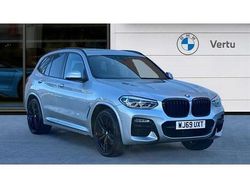 Silver Used 2019 BMW X3 Comfort Edition SUV | £30,655 (Fair price)