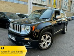 Black Used 2016 Jeep Renegade Limited SUV | £8,990 (Fair price)