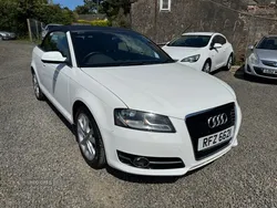 White Used 2010 Audi A3 Cabriolet Sport Cabriolet | £3,495 (Super price)