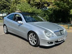 Silver Used 2008 Mercedes C220 SE Coupe | £3,495 (A bit pricey)