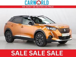 Orange Used 2021 Peugeot e-2008 Premium SUV | £13,700 (Fair price)