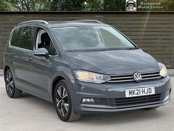Grey Used 2021 VW Touran SEL MPV | £17,400 (Good price)