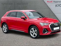 Red Used 2021 Audi Q3 S-Line SUV | £24,252 (Fair price)