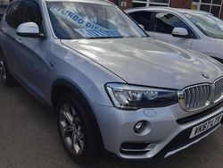 Silver Used 2017 BMW X3 xLine SUV | £9,371 (Fair price)