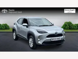 Silver Used 2023 Toyota Yaris Hybrid Hatchback | £20,282 (A bit pricey)