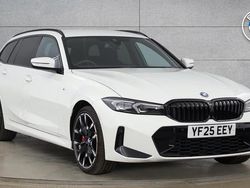White Used 2025 BMW 330e M Sport Estate | £37,985 (Super price)