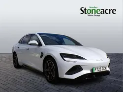 White New 2025 BYD Seal Sedan | £39,995 (Expensive)