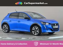 Blue Used 2022 Peugeot e-208 GTi Hatchback | £12,697 (Fair price)