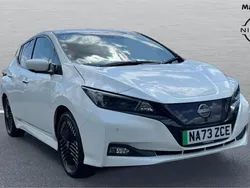 White Used 2023 Nissan Leaf Tekna Hatchback | £12,907 (Fair price)