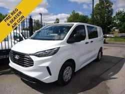 White New 2025 Ford Transit Custom Trend Van | £32,990