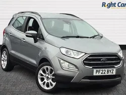 Silver Used 2022 Ford Ecosport Titanium SUV | £11,999 (Fair price)