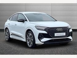 White Used 2023 Audi Q4 Sportback e-tron Comfort SUV | £29,795