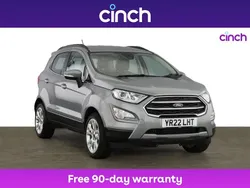Silver Used 2022 Ford Ecosport Titanium SUV | £11,769 (Fair price)