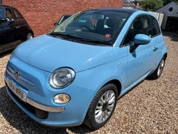 Blue Used 2014 Fiat 500 Lounge Hatchback | £3,895 (Fair price)