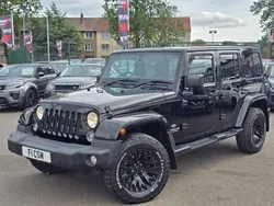 Black Used 2015 Jeep Wrangler Overland SUV | £21,990 (Fair price)