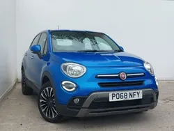 Blue Used 2018 Fiat 500X Cross SUV | £10,498 (Fair price)