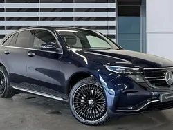 Blue Used 2022 Mercedes EQC400 AMG Line Premium Plus SUV | £29,936 (Fair price)