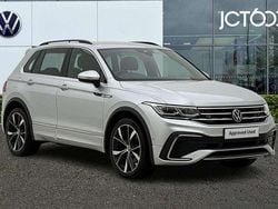 Silver Used 2022 VW Tiguan R-line SUV | £27,998 (Fair price)
