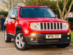 Red Used 2016 Jeep Renegade Limited SUV | £6,990 (Fair price)