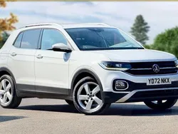 White Used 2022 VW T-Cross SEL SUV | £13,500 (Good price)
