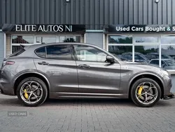 Grey Used 2022 Alfa Romeo Stelvio Quadrifoglio SUV | £37,995 (Fair price)