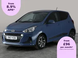 Blue Used 2017 Hyundai i10 Premium Hatchback | £6,989 (Fair price)