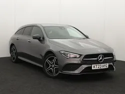 Grey Used 2023 Mercedes CLA250e AMG Line Premium Sedan | £24,498 (Fair price)