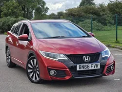 Red Used 2016 Honda Civic SR Estate | £5,995 (Expensive)