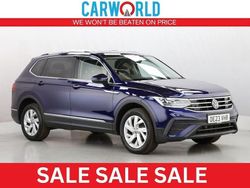 Blue Used 2023 VW Tiguan Allspace Life SUV | £22,990 (Good price)