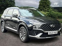 Black Used 2023 Hyundai Santa Fe Ultimate SUV | £31,425 (Fair price)