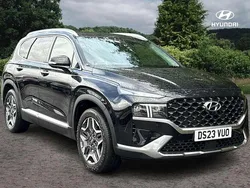 Black Used 2023 Hyundai Santa Fe Ultimate SUV | £32,450 (Fair price)