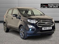 Black Used 2019 Ford Ecosport Zetec SUV | £10,750 (Fair price)