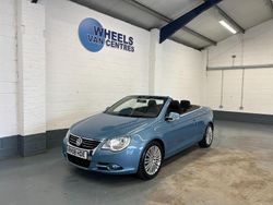 Blue Used 2008 VW Eos Sport Cabriolet | £2,790 (Super price)