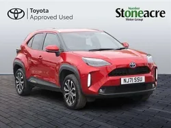 Red Used 2021 Toyota Yaris Cross Design SUV | £18,950 (Fair price)