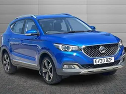 Blue Used 2020 MG ZS Exclusive Sedan | £13,150 (Fair price)