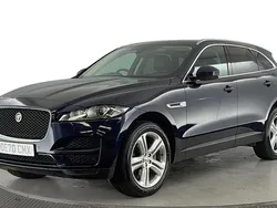 Blue Used 2020 Jaguar F-Pace Portfolio SUV | £20,920 (Fair price)