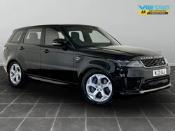 Black Used 2021 Land Rover Range Rover Sport HSE SUV | £33,495