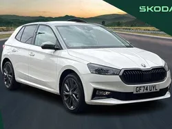Candy white graphite grey metallic Used 2025 Skoda Fabia Colour Edition Hatchback | £18,495