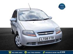 Silver Used 2008 Chevrolet Kalos SE Hatchback | £785