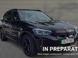 Carbon black Used 2021 BMW iX3 Comfort Edition SUV | £27,432 (Fair price)