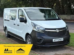 White Used 2016 Vauxhall Vivaro Van | £7,995 (A bit pricey)