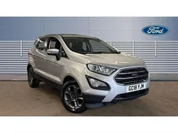 Silver Used 2018 Ford Ecosport Zetec SUV | £8,370 (Fair price)