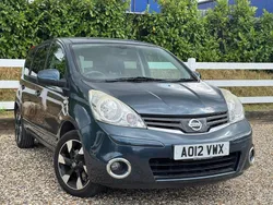 Blue Used 2012 Nissan Note N-TEC MPV | £2,995 (Good price)
