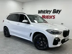 Mineral white Used 2020 BMW X5 M Sport SUV | £36,990 (Super price)