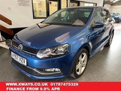 Blue Used 2017 VW Polo SEL Hatchback | £12,495 (A bit pricey)