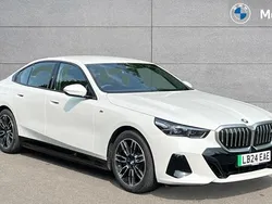 White New 2024 BMW i5 M Sport Sedan | £50,881 (Expensive)
