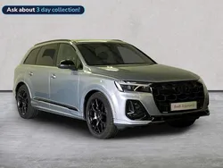 Silver Used 2025 Audi Q7 Black Edition SUV | £62,504 (Expensive)